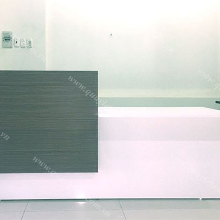 Quầy Lễ Tân Lệch Sơn QLTL S17
